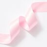 Nastro in satin [25 mm] – rosa chiaro,  thumbnail number 3