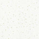 mussola di cotone, macchie dorate sparse – bianco/oro,  thumbnail number 1