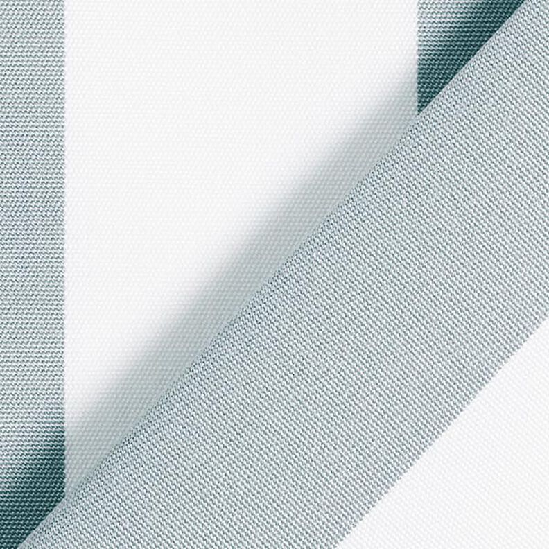 tessuto per tende da sole righe ampie – grigio chiaro/bianco,  image number 5
