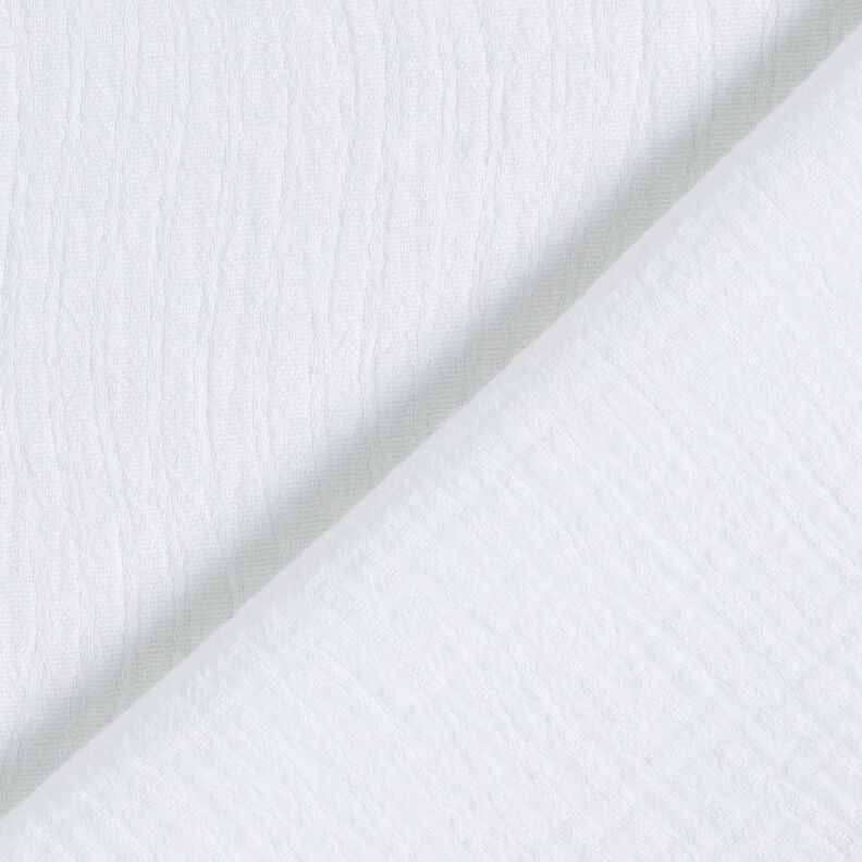 misto cotone-lino Jacquard Motivo a onde – bianco,  image number 1