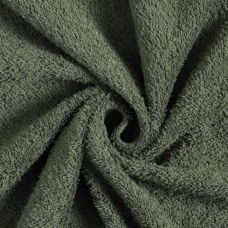 tessuto in spugna – verde oliva scuro, image number 1