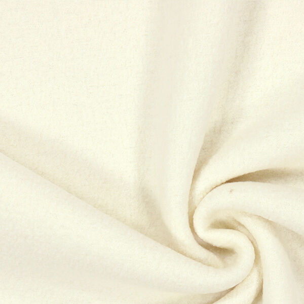 loden follato in lana – bianco lana,  image number 1