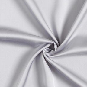 satin di viscosa tinta unita – grigio argento, 