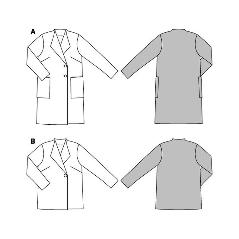 Giacca / Cappotto, Burda 6736,  image number 4