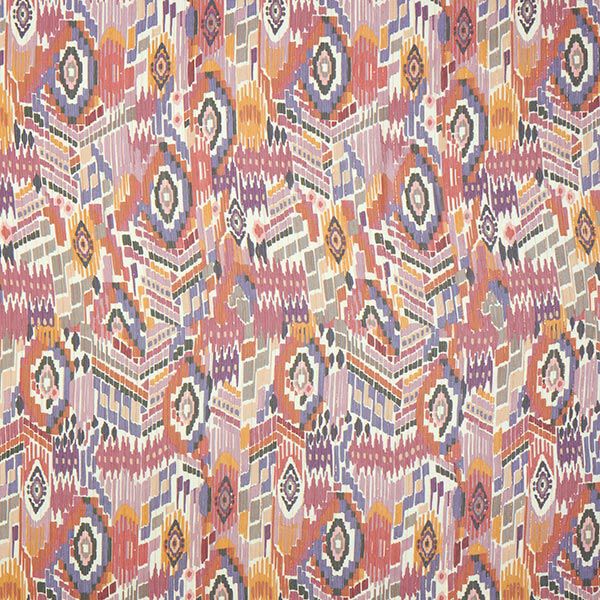 chiffon crespato righe brillanti astratte – bianco lana, image number 1