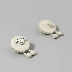 Bottone plastica, Sheep 14, 
