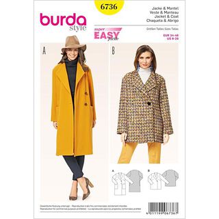 Giacca / Cappotto, Burda 6736, 