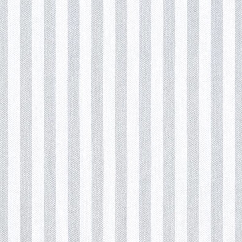 tessuto arredo mezzo panama righe longitudinali – grigio chiaro/bianco,  image number 1