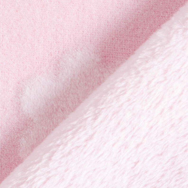 Morbido pile Stelle e fiori – rosé,  image number 4