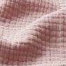 GOTS Mussola di cotone a tre strati – rosa antico chiaro,  thumbnail number 3