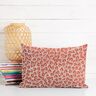tessuto in cotone cretonne Foglie astratte – terracotta/avorio,  thumbnail number 6