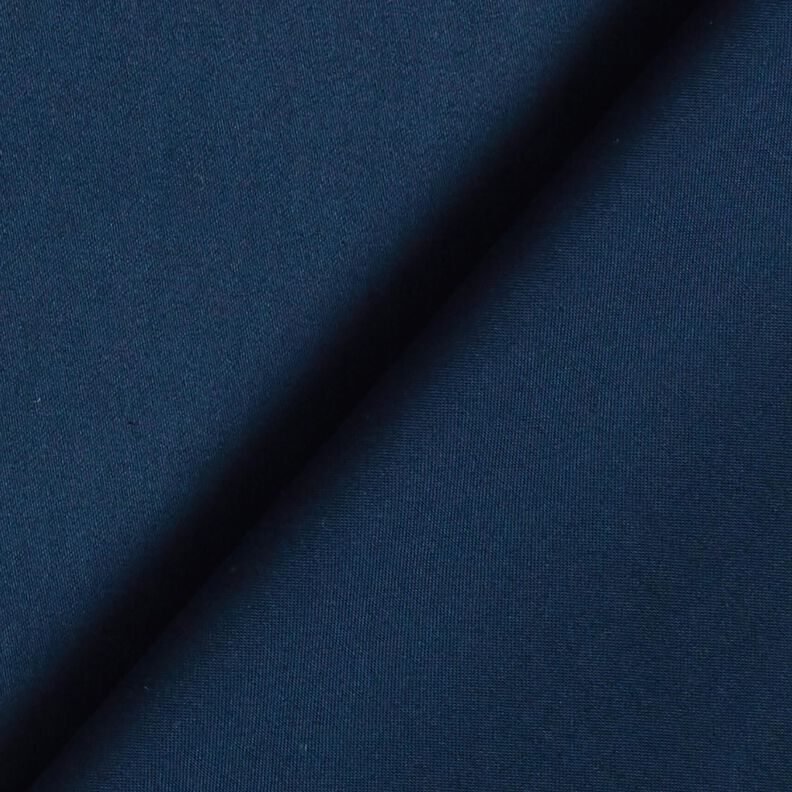 satin di cotone tinta unita – nero-azzurro,  image number 4