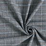 misto viscosa Principe di Galles astratto – blu reale/nero,  thumbnail number 3
