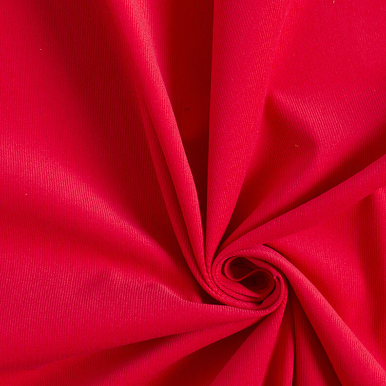 velluto a costine tinta unita – peperoncino,  image number 1