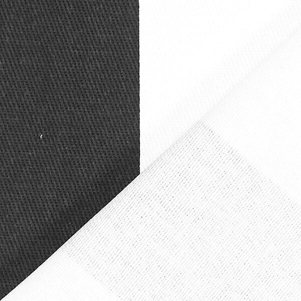 Twill cotone strisce 3 – nero/bianco,  image number 3