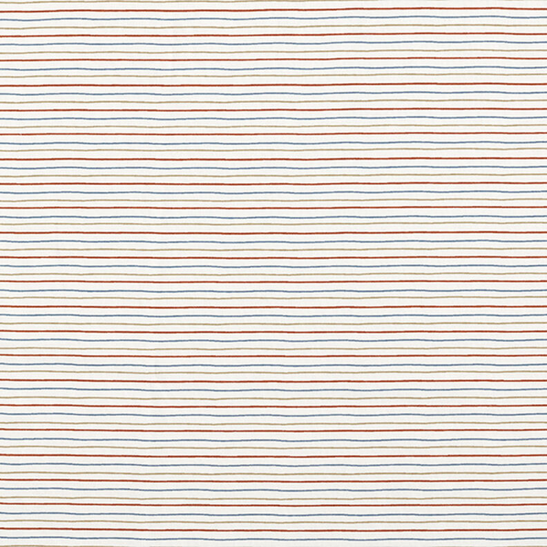 jersey di cotone Linee disegnate – bianco lana, image number 1