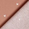 popeline di cotone Teneri cuori – rame,  thumbnail number 4