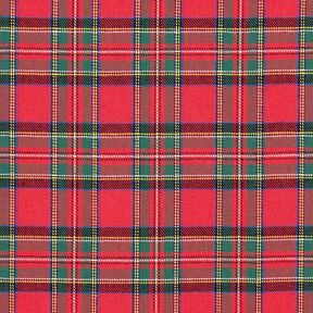 flanella di cotone Quadri scozzesi Glenside – rosso, 