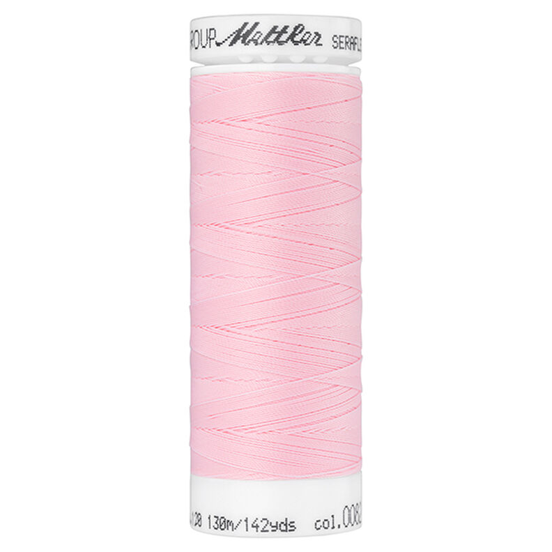 Cucirino Seraflex per cuciture elastiche (0082) | 130 m | Mettler – rosa chiaro,  image number 1