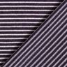 maglia fine Righe sottili – prugna/bianco,  thumbnail number 4