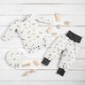 jersey di cotone fiori e cuori – bianco lana,  thumbnail number 7