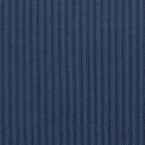 jersey a coste Tessuto a modello unico – blu notte, 