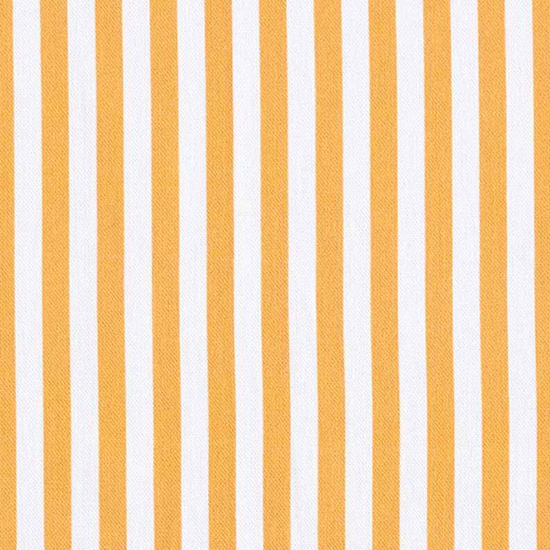 tessuto arredo mezzo panama righe longitudinali – arancio chiaro/bianco,  image number 1