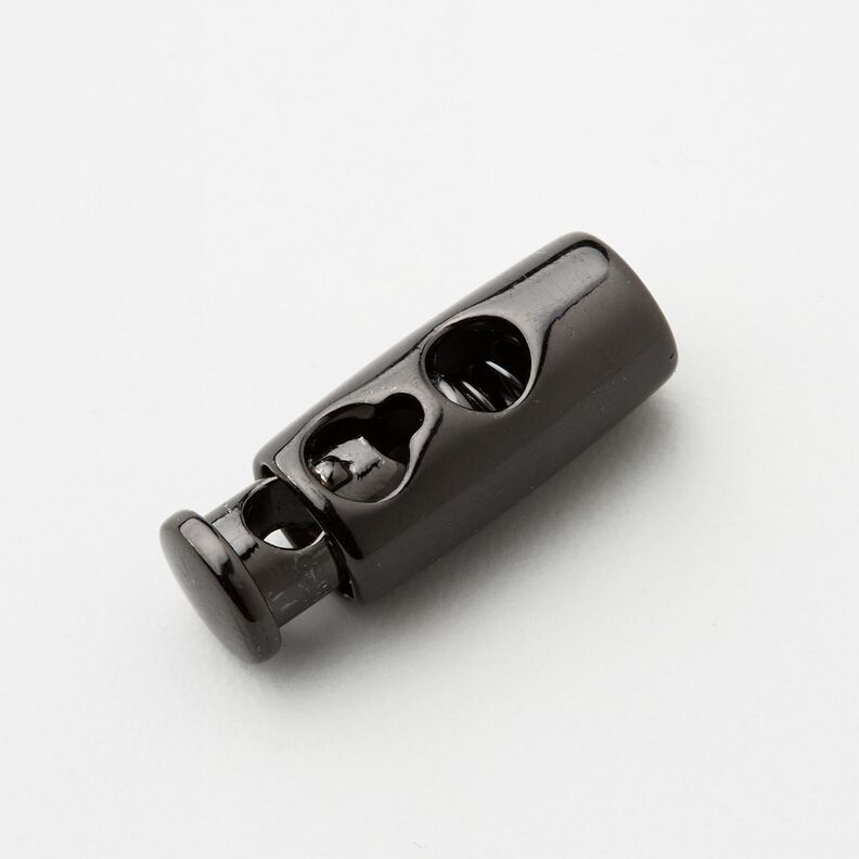 fermacorda metallo [passagio: 3 mm] – antracite,  image number 1