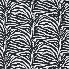 tessuto da tappezzeria Jacquard zebra – bianco/nero, 