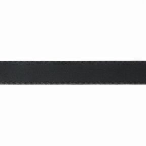 Nastro in satin [15 mm] – nero, 