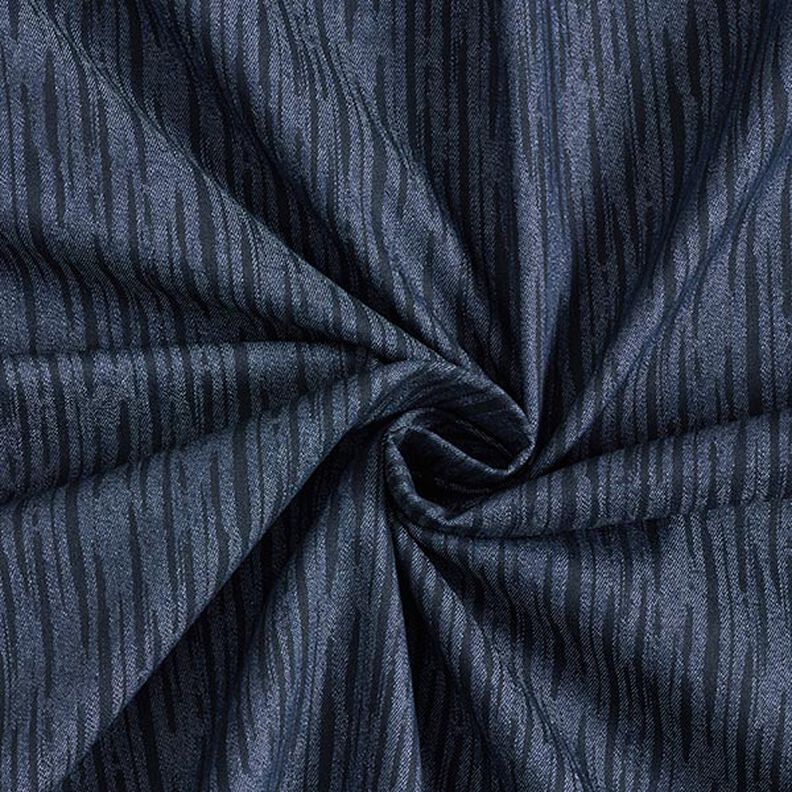 jeans stretch, righe interrotte – blu marino,  image number 3
