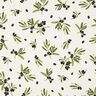 tessuto arredo mezzo panama olive – bianco lana/verde oliva scuro,  thumbnail number 1
