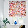 tessuto arredo panama Fiori dai colori vivaci – crema/lavanda,  thumbnail number 6