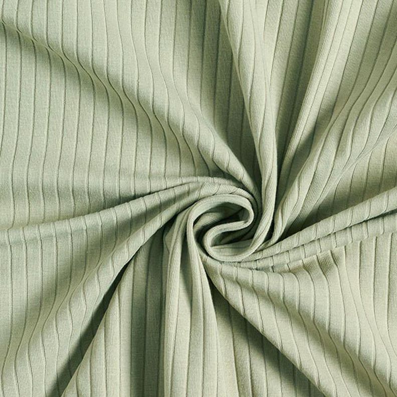 jersey a coste, tinta unita – pistacchio | Resto 20cm,  image number 1