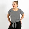 FRAU BILLE - camicia casual annodata in vita con maniche a risvolto, Studio Schnittreif | XS - L,  thumbnail number 2