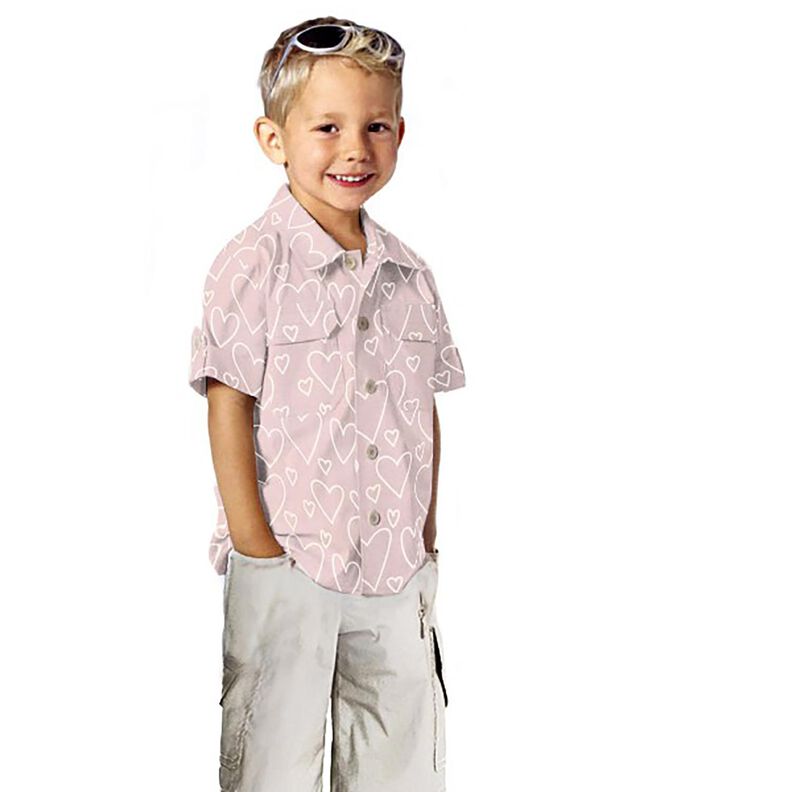 jersey di cotone Herzen &ndash; rosa,  image number 5