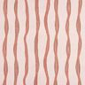 tessuto arredo mezzo panama Righe ondulate – rosso/rosé,  thumbnail number 1