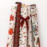 tessuto arredo gobelin Gnomo di Natale – beige chiaro/rosso,  thumbnail number 7