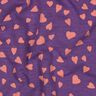 felpa estiva cuori | Poppy Fabrics – lillà/rosa anticato,  thumbnail number 2