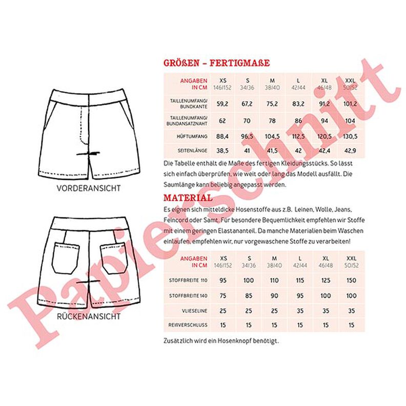 FRAU GIULIA Pantaloncini con cerniera | Studio Schnittreif  | XS-XXL,  image number 13