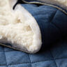 tessuto trapuntato Jeans-Teddy  – blu acciaio,  thumbnail number 2