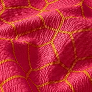 tessuto arredo tessuti canvas grafico – rosa fucsia acceso, 