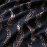 jersey di cotone Piume d'oro | Glitzerpüppi – nero-azzurro/rosa antico scuro,  thumbnail number 2