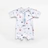 tessuto per costumi da bagno UPF50 Granchi felici – bianco/aragosta,  thumbnail number 5