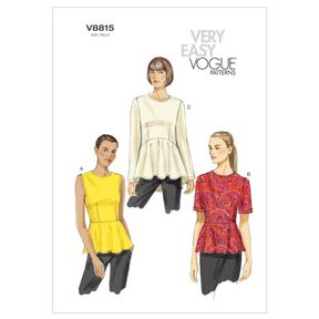 top, Vogue 8815 | 42 - 50, 