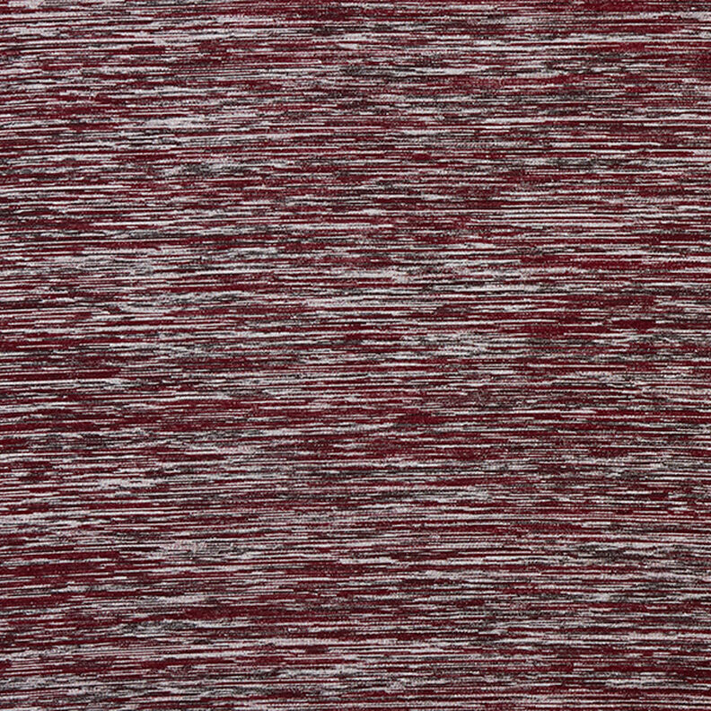 Tessuto in maglia fine mélange – rosso merlot,  image number 1
