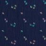 mussolina / tessuto doppio increspato Rondini stampa laminata | Poppy Fabrics – blu notte/mix di,  thumbnail number 1