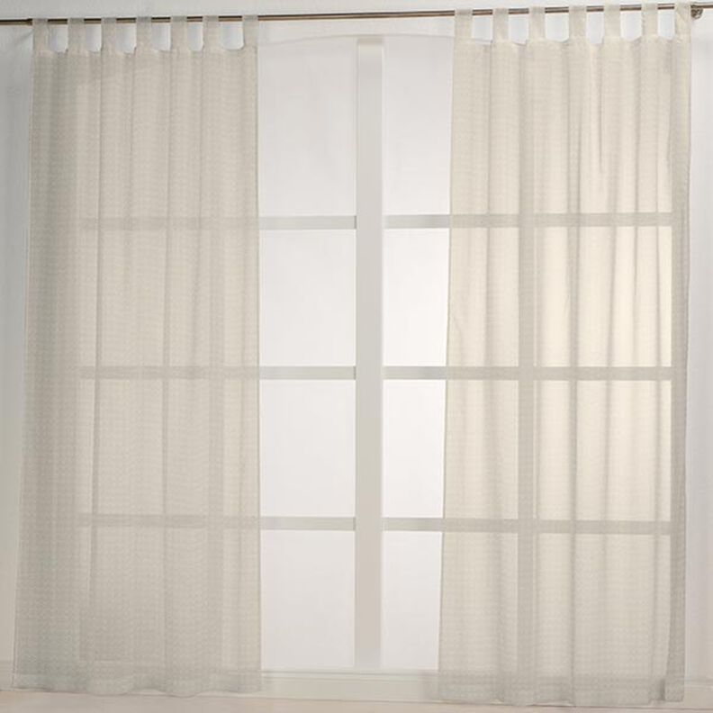 tessuto per tende effetto iuta 280 cm – naturale,  image number 5