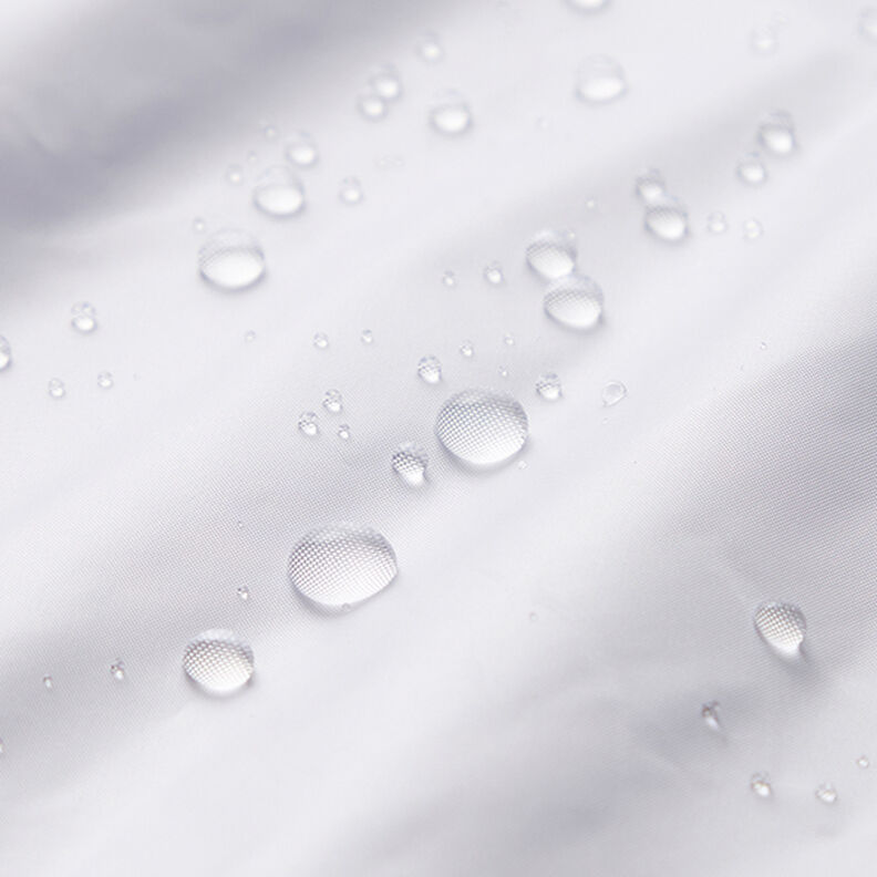 tessuto idrorepellente per giacche ultraleggero – bianco,  image number 5