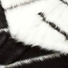 ecopelliccia Righe trasversali – nero/bianco lana,  thumbnail number 5